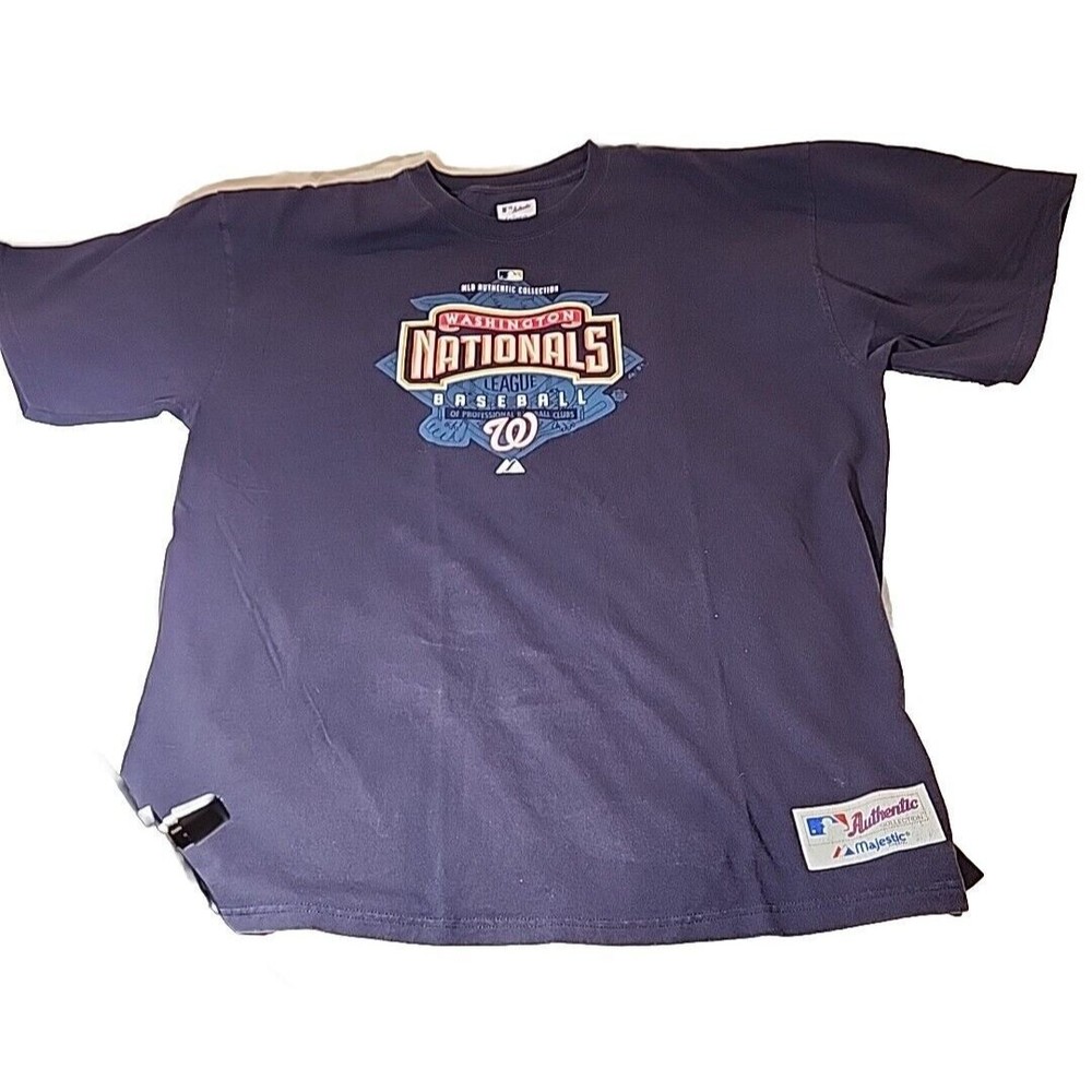 Majestic MLB‎ Authentic Collection Washington Nationals Baseball League Mens 2XL